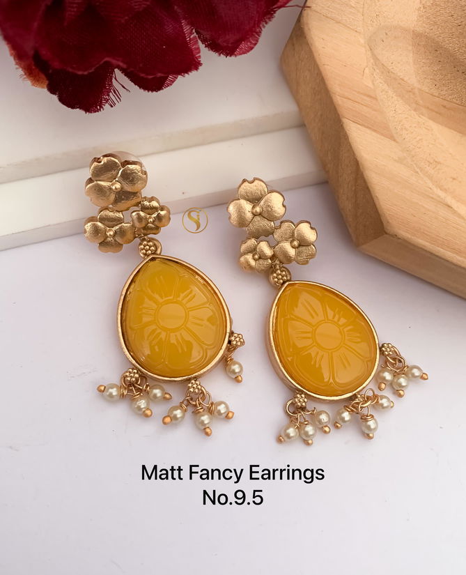 20 Designer AD Diamond Fancy Earrings Wholesale Online
